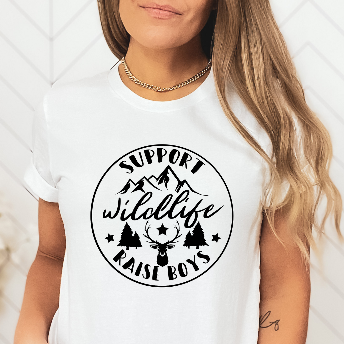 Raise Boys Shirt, Wildlife Shirt, Boy Mom Shirt, Mom Shirt, Mama Shirt, Western Shirt, Country Shirt, Womens Shirt