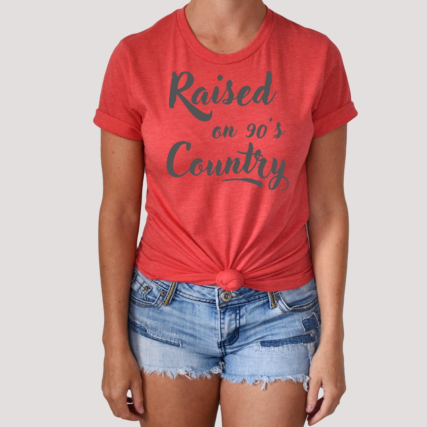Raised on 90's Country Shirt, Country Shirt, Womens Clothing, 90's Shirt, Tee Shirt, Tshirt