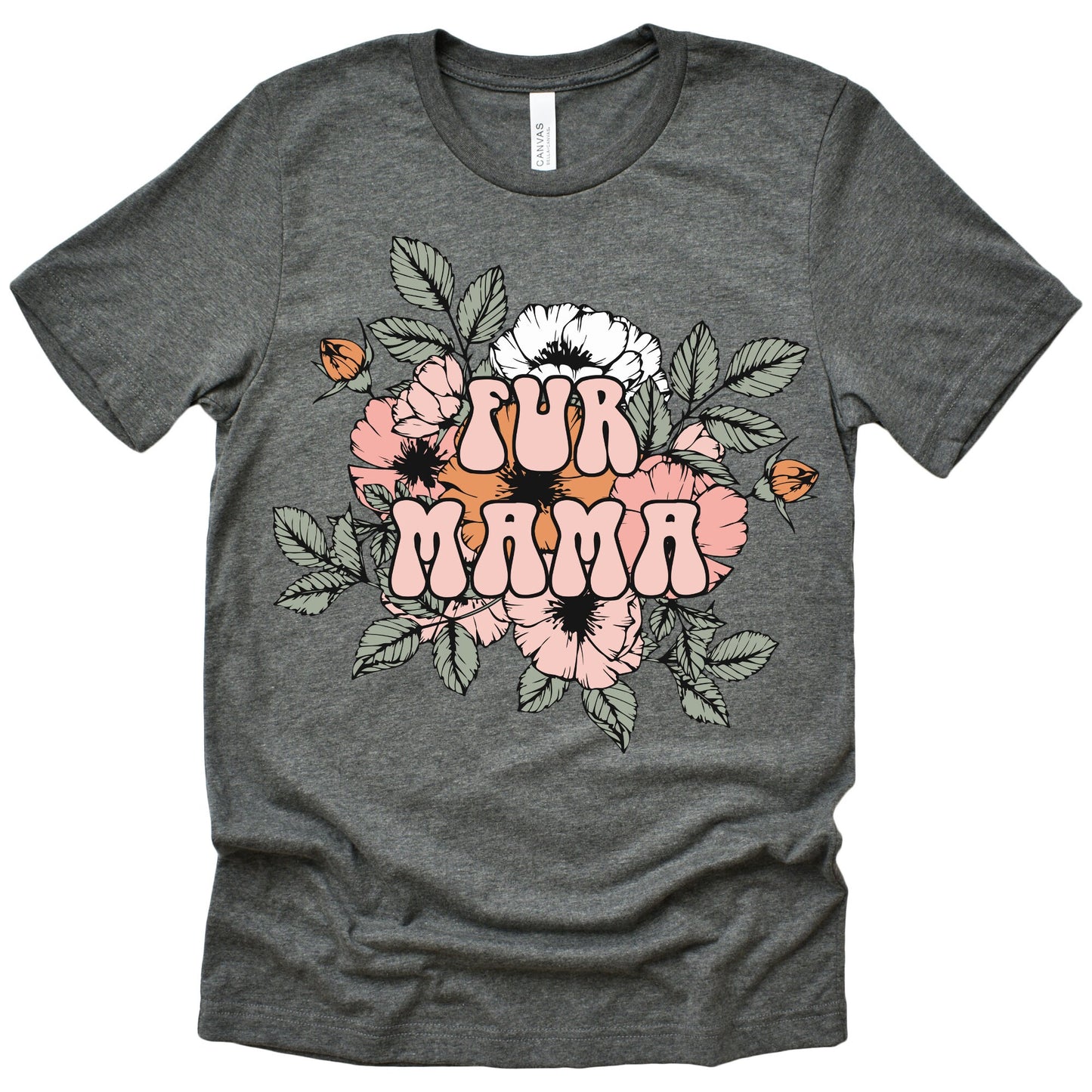 Fur Mama shirt, Dog Mom Shirt, Mother's Day Gift, Dog Shirt, New Mom Gift, Gift for Mother, Dog Mama Shirt, Womens Clothing, Mom Tee