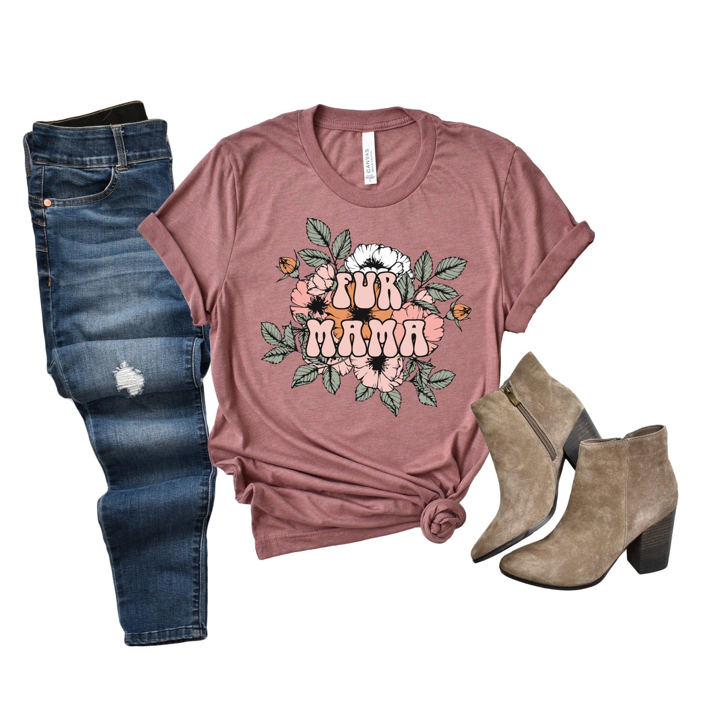 Fur Mama shirt, Dog Mom Shirt, Mother's Day Gift, Dog Shirt, New Mom Gift, Gift for Mother, Dog Mama Shirt, Womens Clothing, Mom Tee