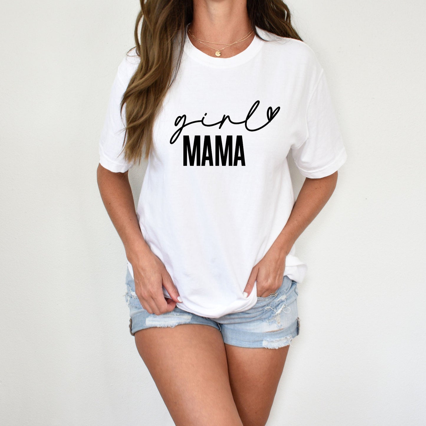 Girl MOM shirt, Mother's Day Gift, Mommy Shirt, New Mom Gift, Gift for Mother, Mama Shirt, Womens Clothing, Mom Tee