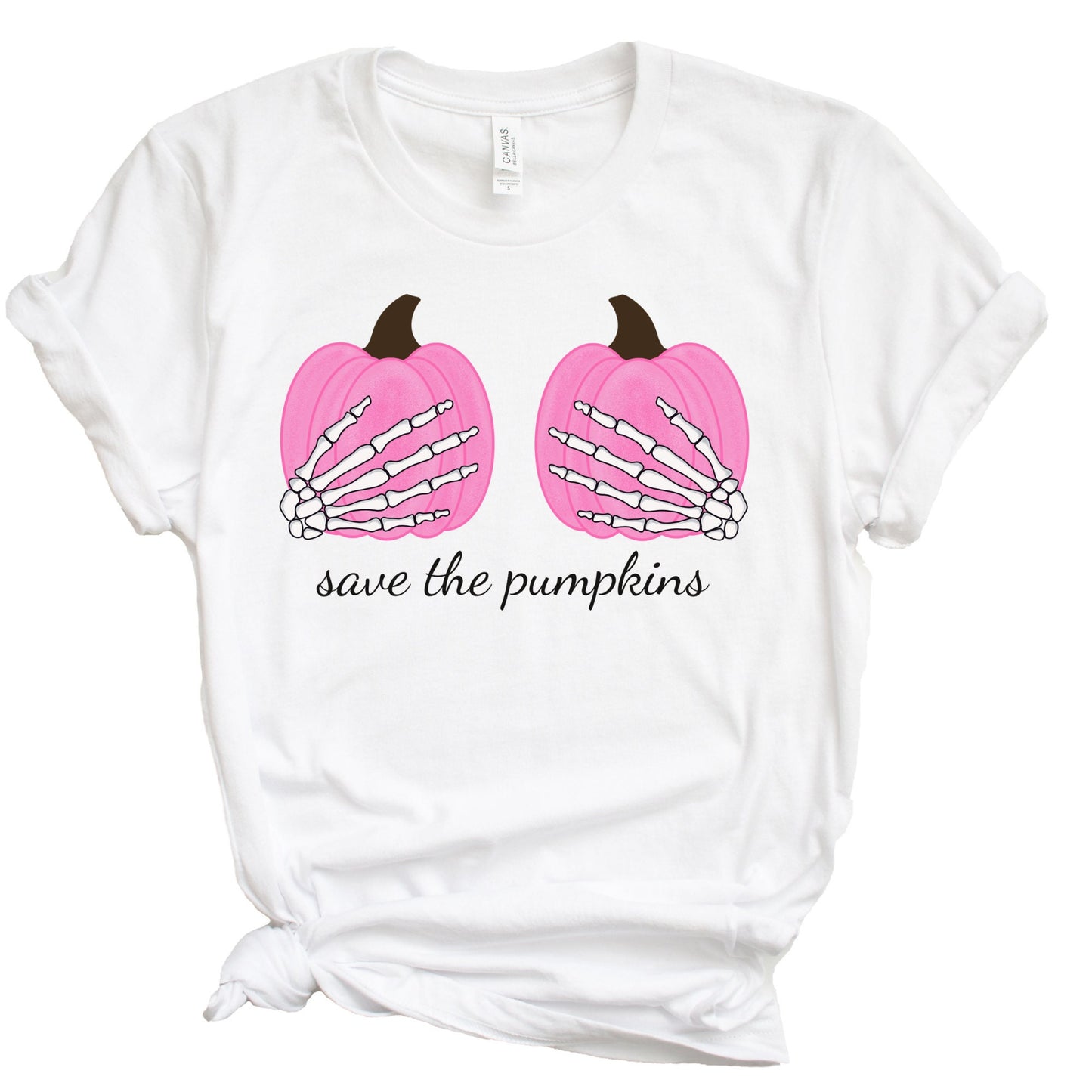 Save The Pumpkins Shirt, I'm A Survivor Shirt, Breast Cancer Shirt, Cancer Survivor Gift, Breast Cancer Awareness Shirt, Gift for Her