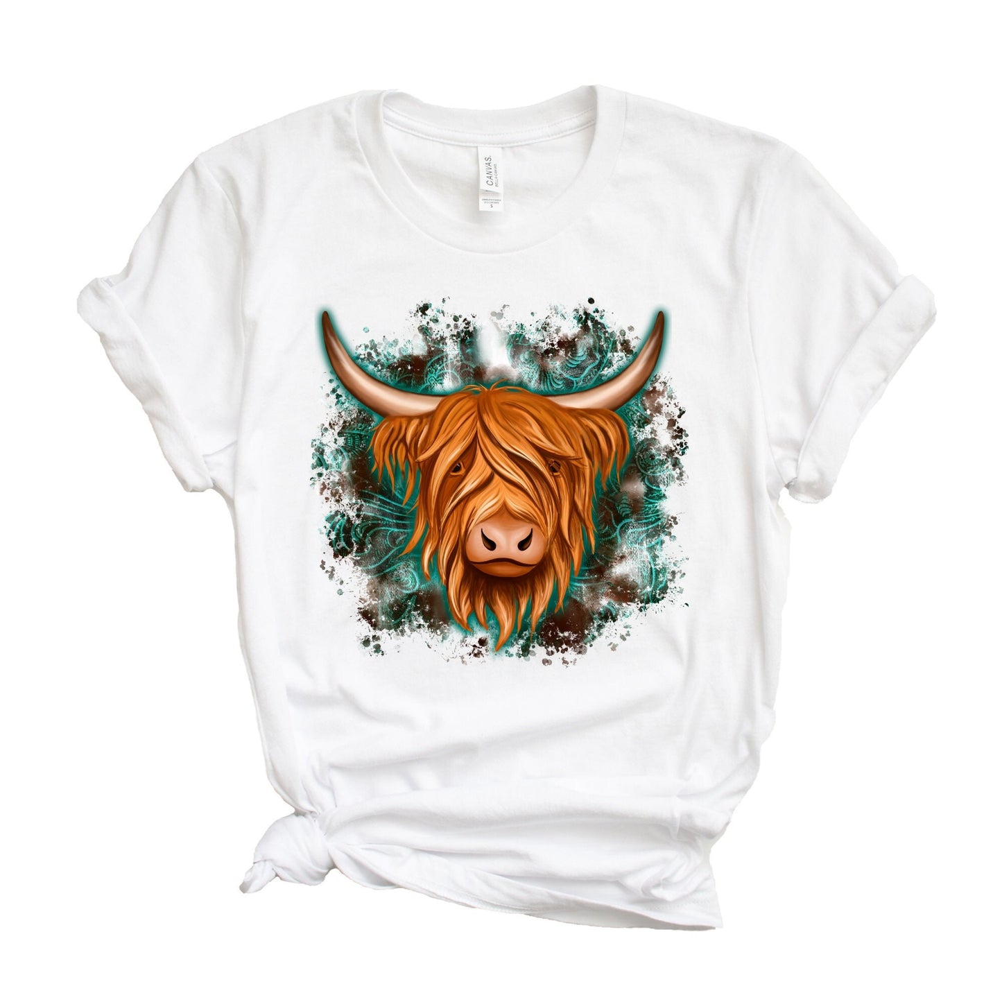 Highland Cow Shirt, Cow Shirt, Animal Shirt, Funny, Farming Shirt, Farmer Shirt, Cow Girl, Dairy Farm, Cow Shirts for Women