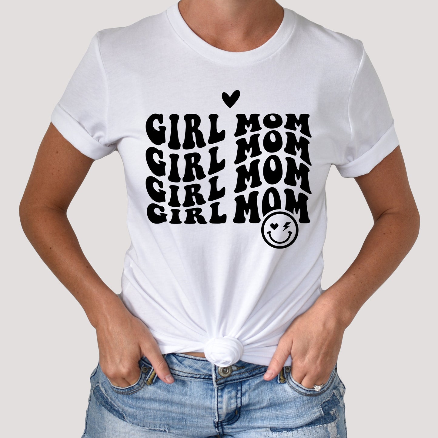 Girl MOM shirt, Mother's Day Gift, Mommy Shirt, New Mom Gift, Gift for Mother, Mama Shirt, Womens Clothing, Mom Tee