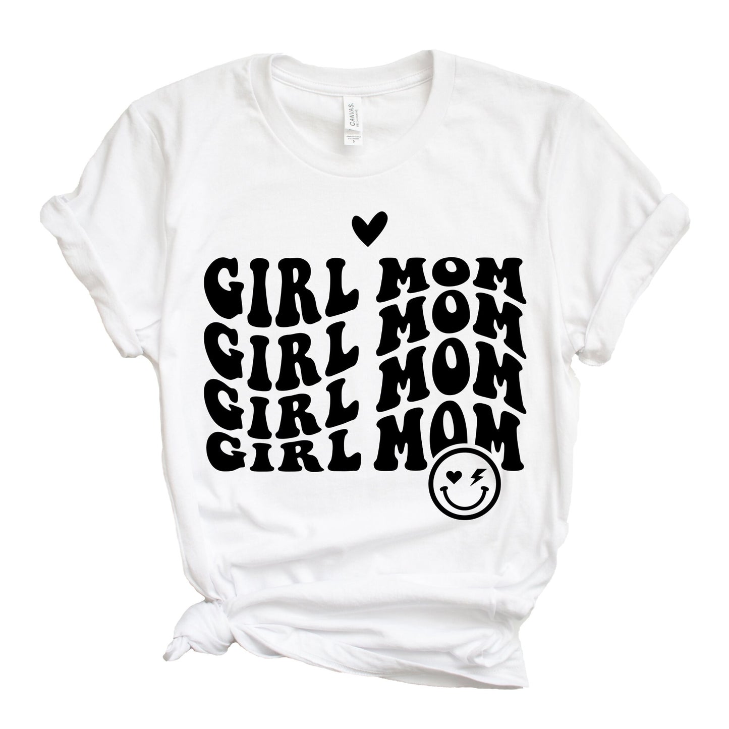 Girl MOM shirt, Mother's Day Gift, Mommy Shirt, New Mom Gift, Gift for Mother, Mama Shirt, Womens Clothing, Mom Tee