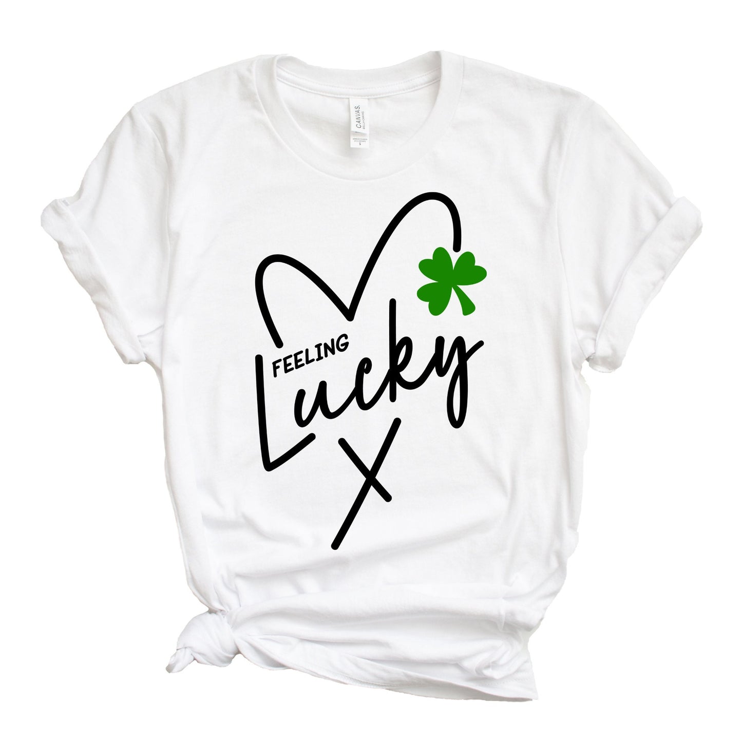 Feeling Lucky Shirt, Saint Pactricks Day Shirt, Lucky Shirt, St Patricks Day Shirt, Womens Shirt, Tee