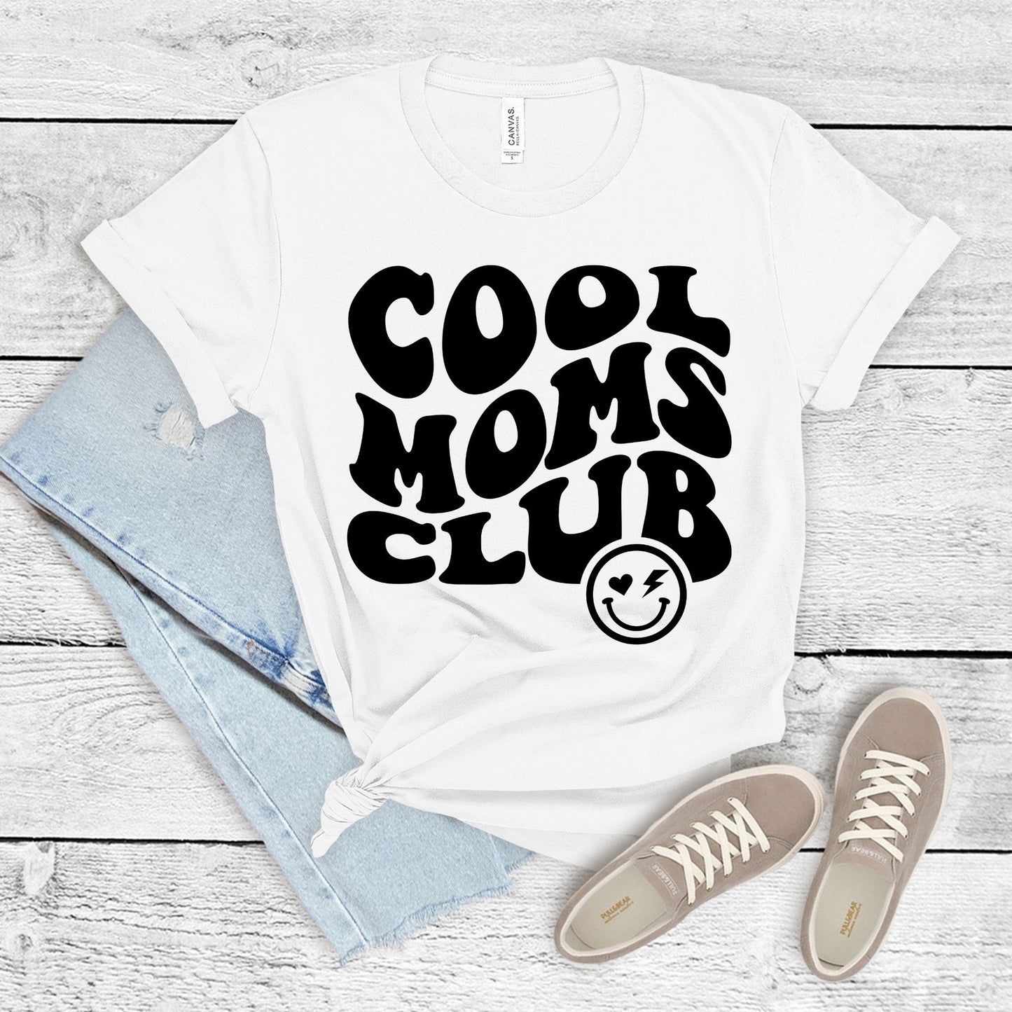 Cool Moms Club Shirt, Mother's Day Gift, Mommy Shirt, New Mom Gift, Gift for Mother, Mama Shirt, Womens Clothing, Mom Tee