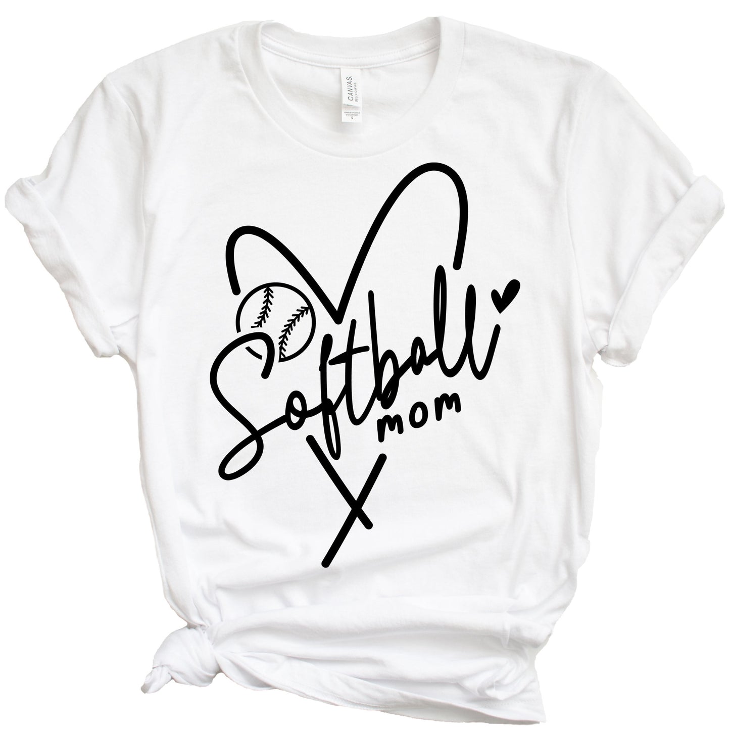 Softball Mom Shirt, Mom Shirt, Mom Gift, Softball Shirt, Love Softball Shirt, Womens Shirt, Sports Shirt