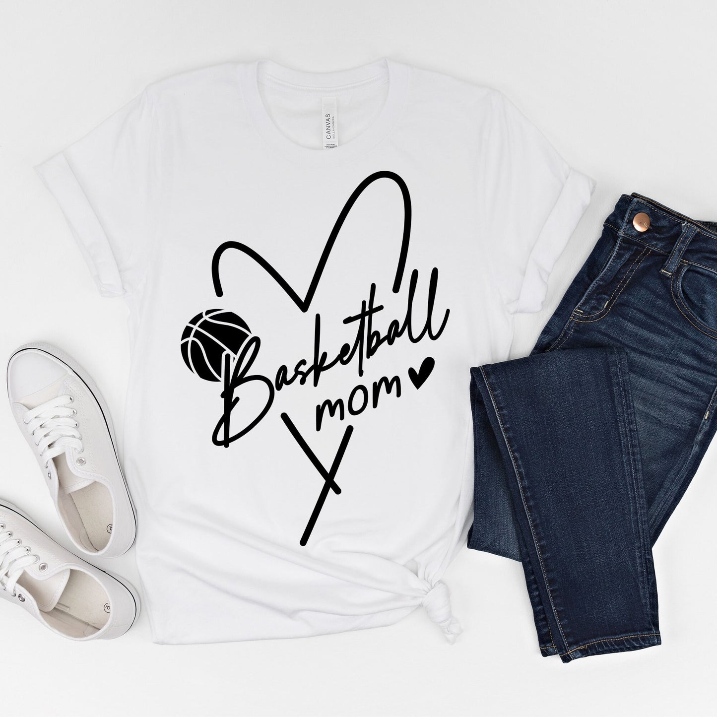 Basketball Mom Shirt, Mom Shirt, Mom Gift, Basketball Shirt, Love Basketball Shirt, Womens Shirt, Sports Shirt