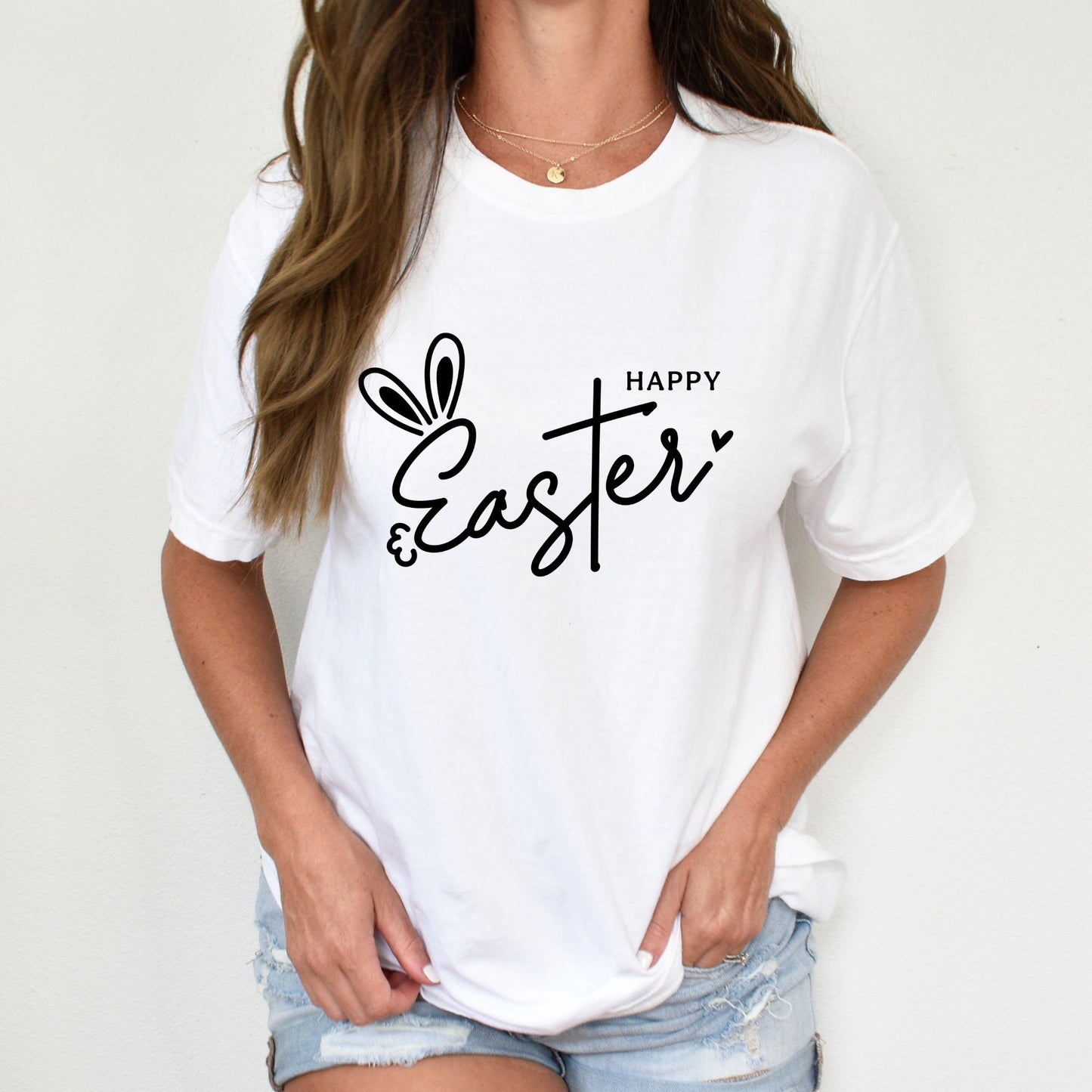 Happy Easter Shirt, Womens Shirt, Easter Shirt, Holiday Shirt, Mama Shirt, Bunny Shirt