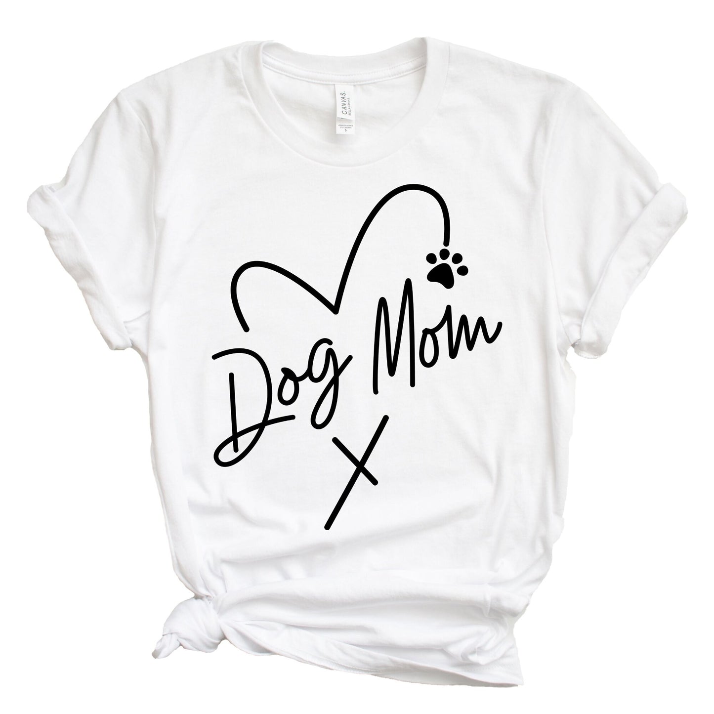 Dog Mom Shirt, Mom Shirt, Dog Shirt, Love Dog Shirt, Heart Dog Shirt,