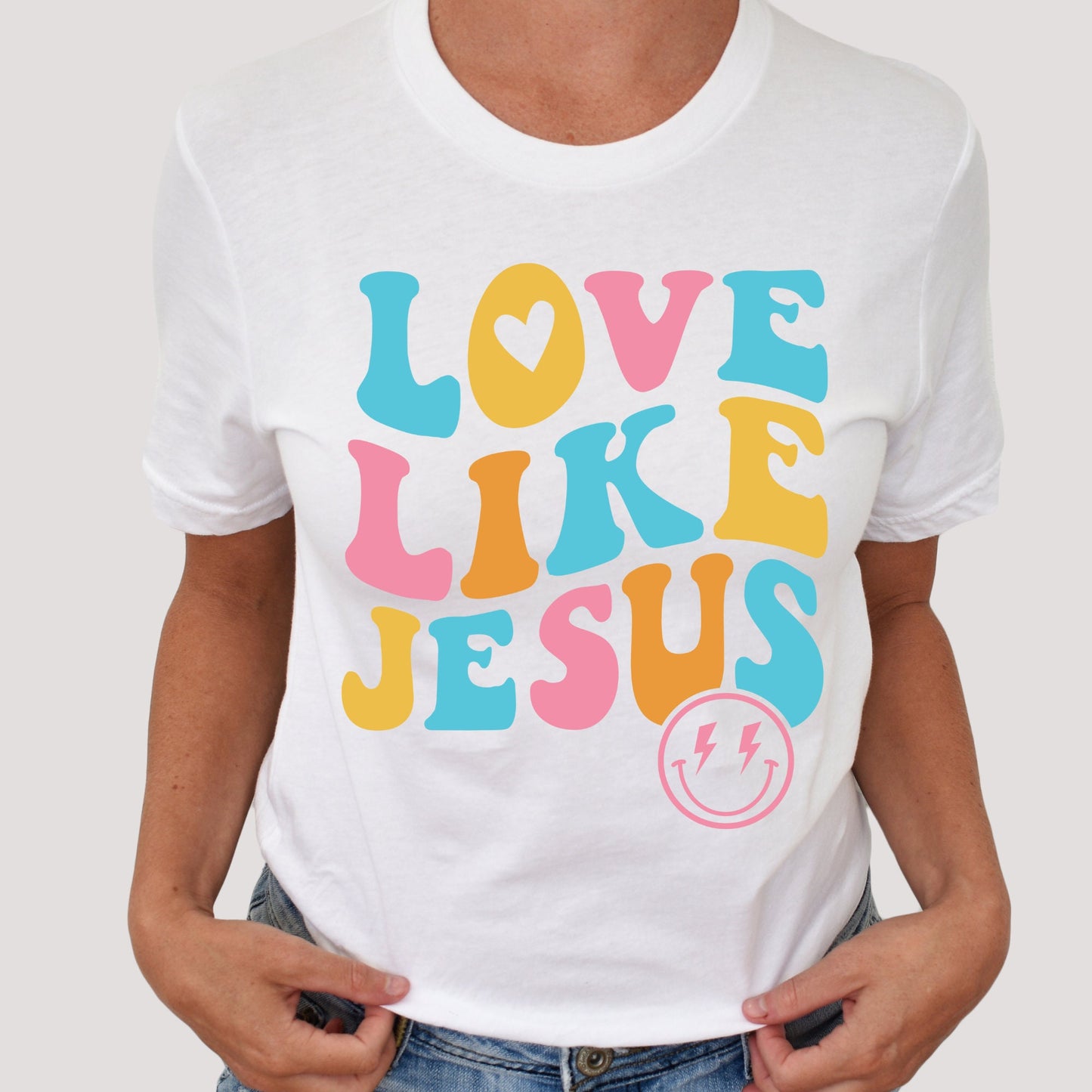 Love Like Jesus Shirt, Christian Shirt, Jesus Shirt, Spiritual Shirt, Easter Shirt, Womens Gift, Love Shirt