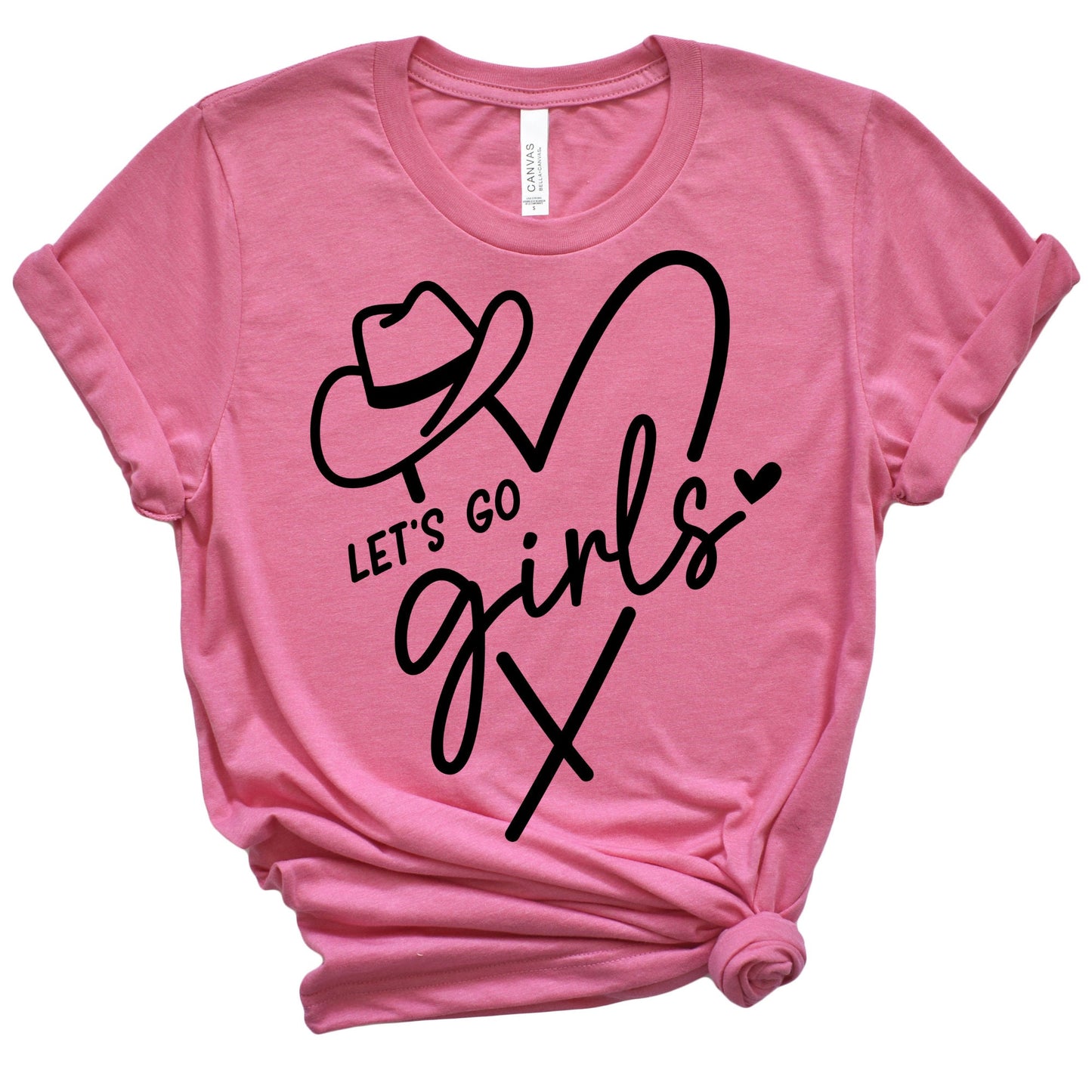 Lets Go Girls Shirt, Bachelorette Shirt, Womens Shirt, Western Shirt, Country Shirt, Cowgirl Shirt