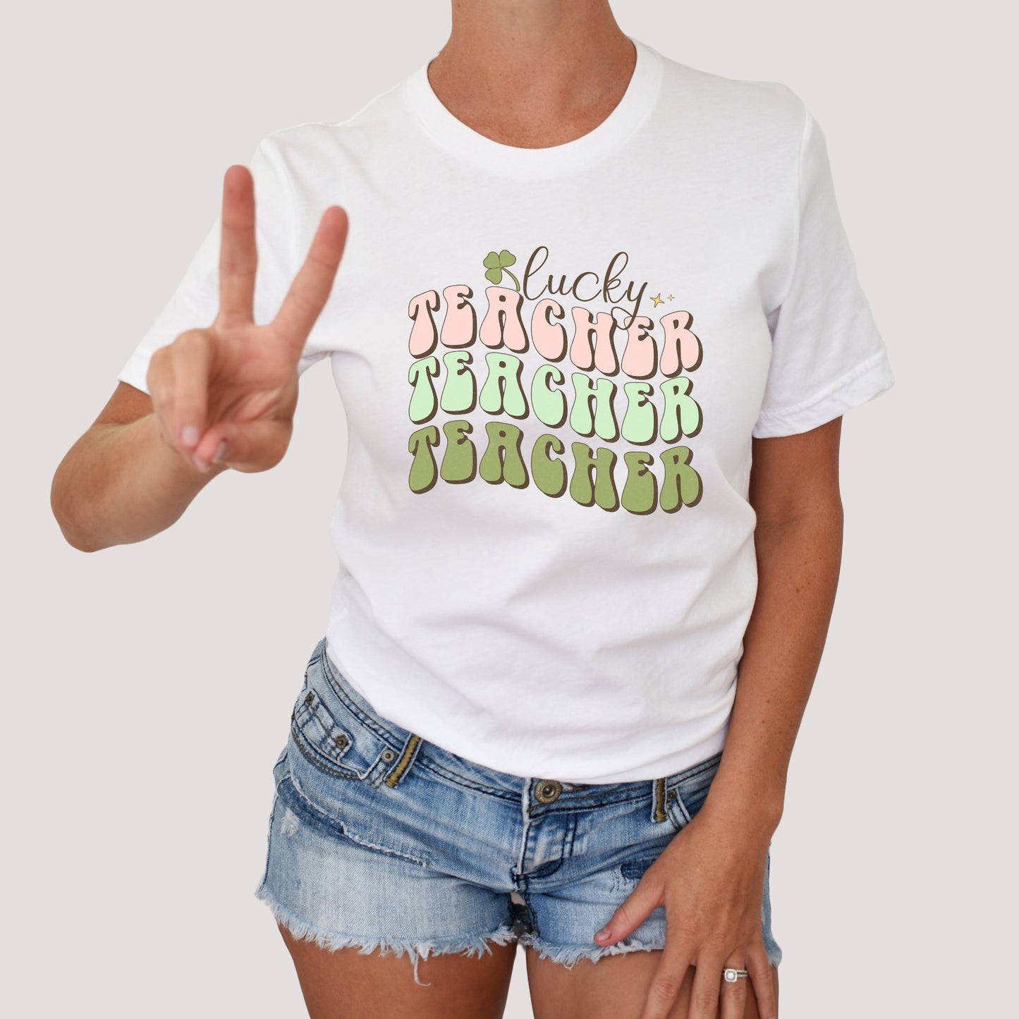 Lucky Teacher Shirt, Students and Teachers, Back to School shirt, School shirt, Inspire