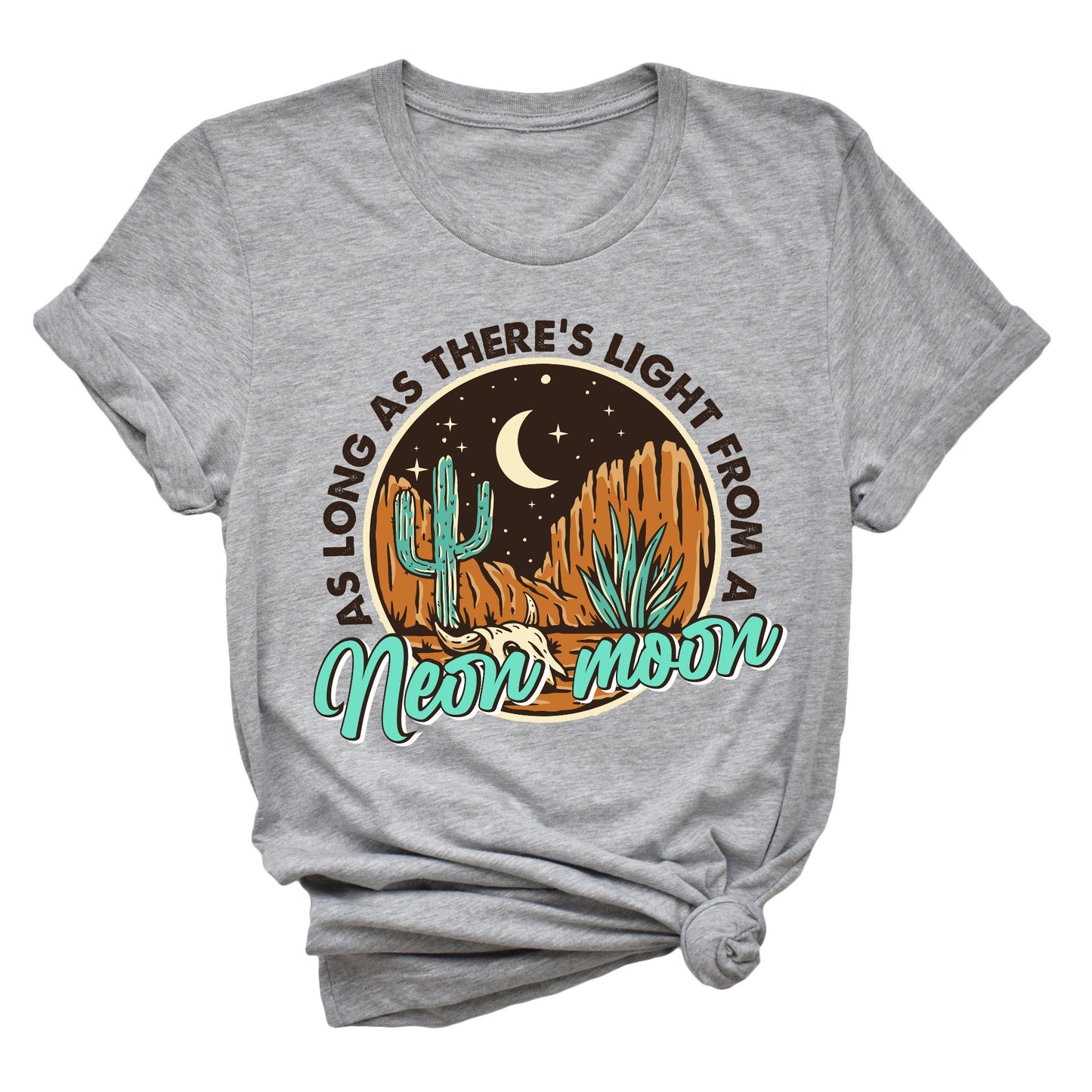 Neon Moon Shirt, Western Shirt, Country Shirt, Womens Shirt, Road Trip, Laid Back Shirt