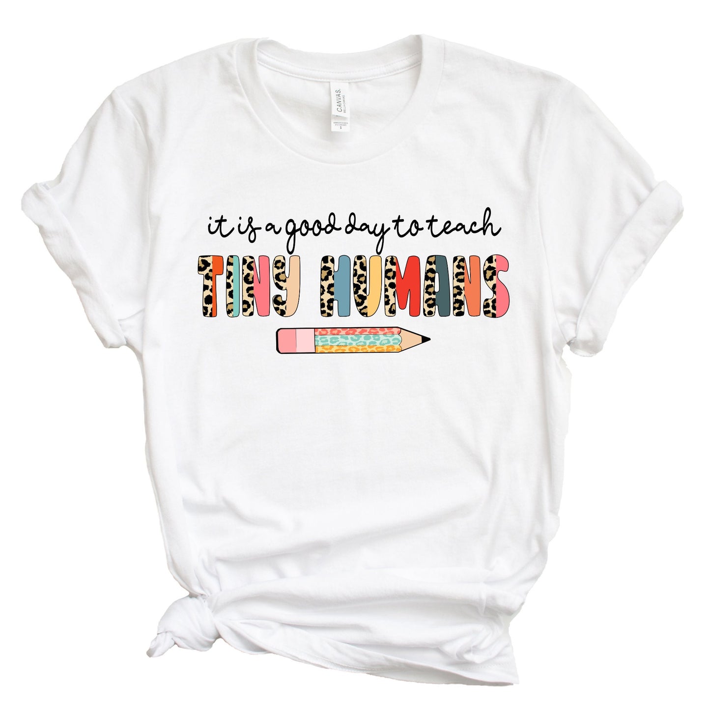 Teaching Tiny Humans Shirt, Teacher Shirt, Daycare Shirt, Back to School Shirt, School Shirt, Gift
