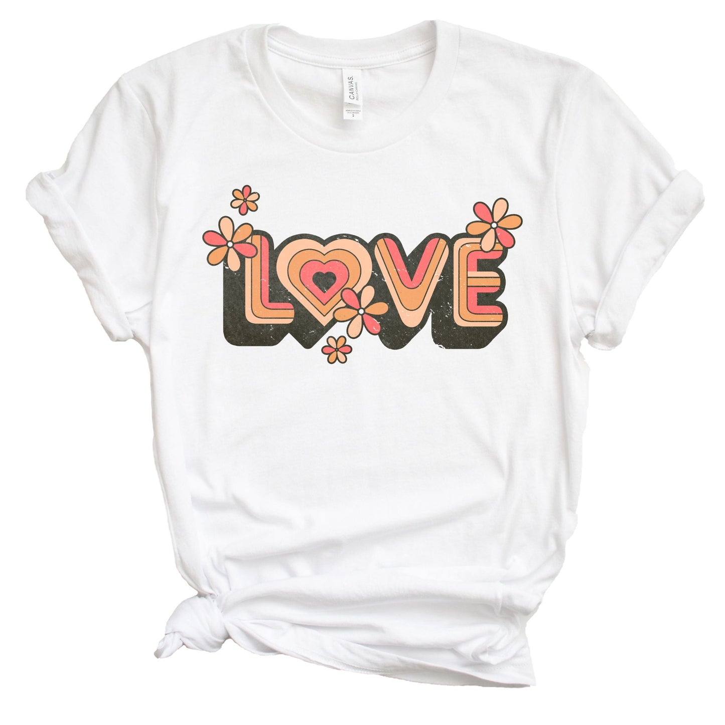 Retro Love Shirt, Love Shirt, Valentines Day Shirt, Love Heart, Retro Valentines Day