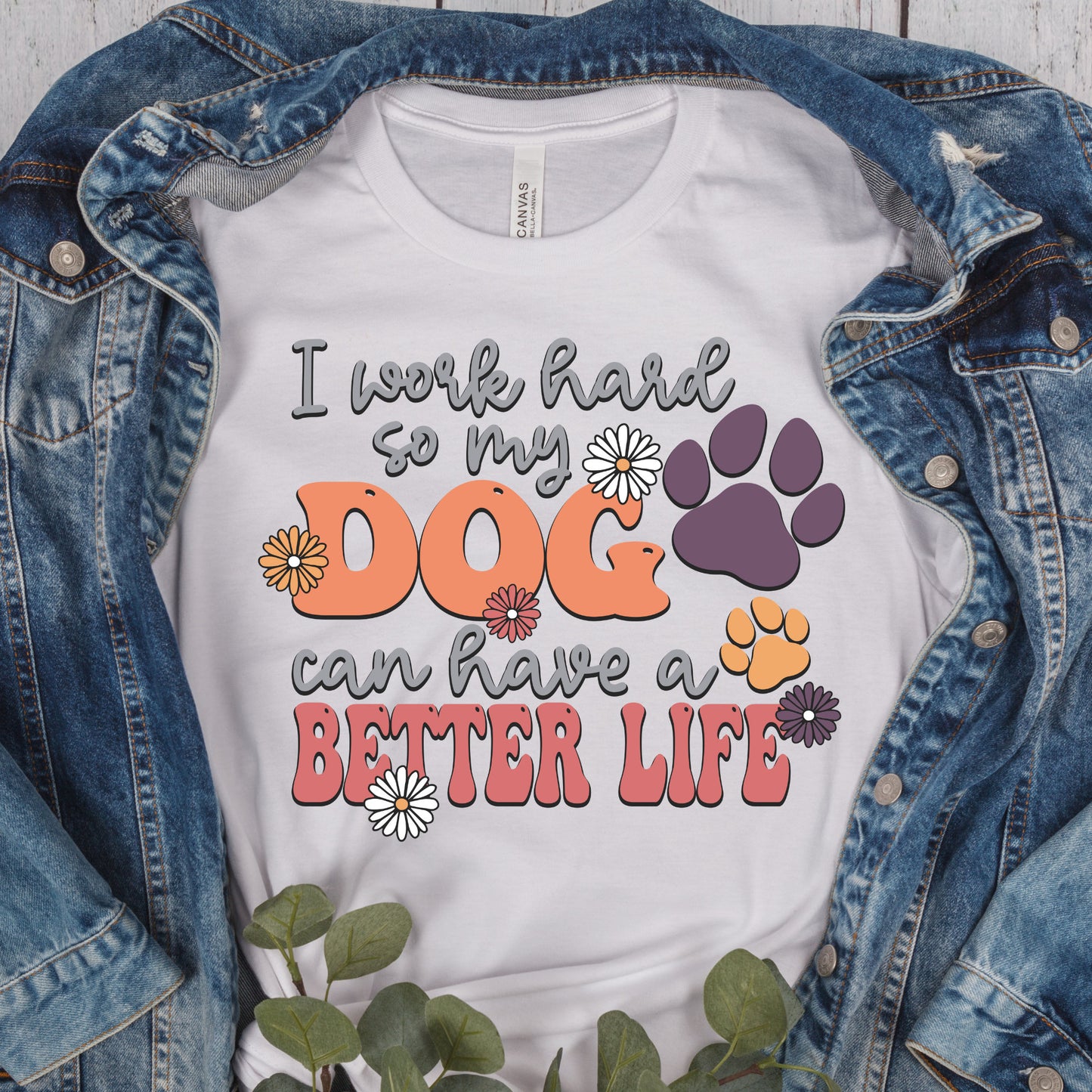 Dog Rescue Shirt, Dog Love shirt, Animal shirt, Animal Lover Tee, Love Paw, Dog Paw Gift, Gift for Dog Lover, Dog shirt