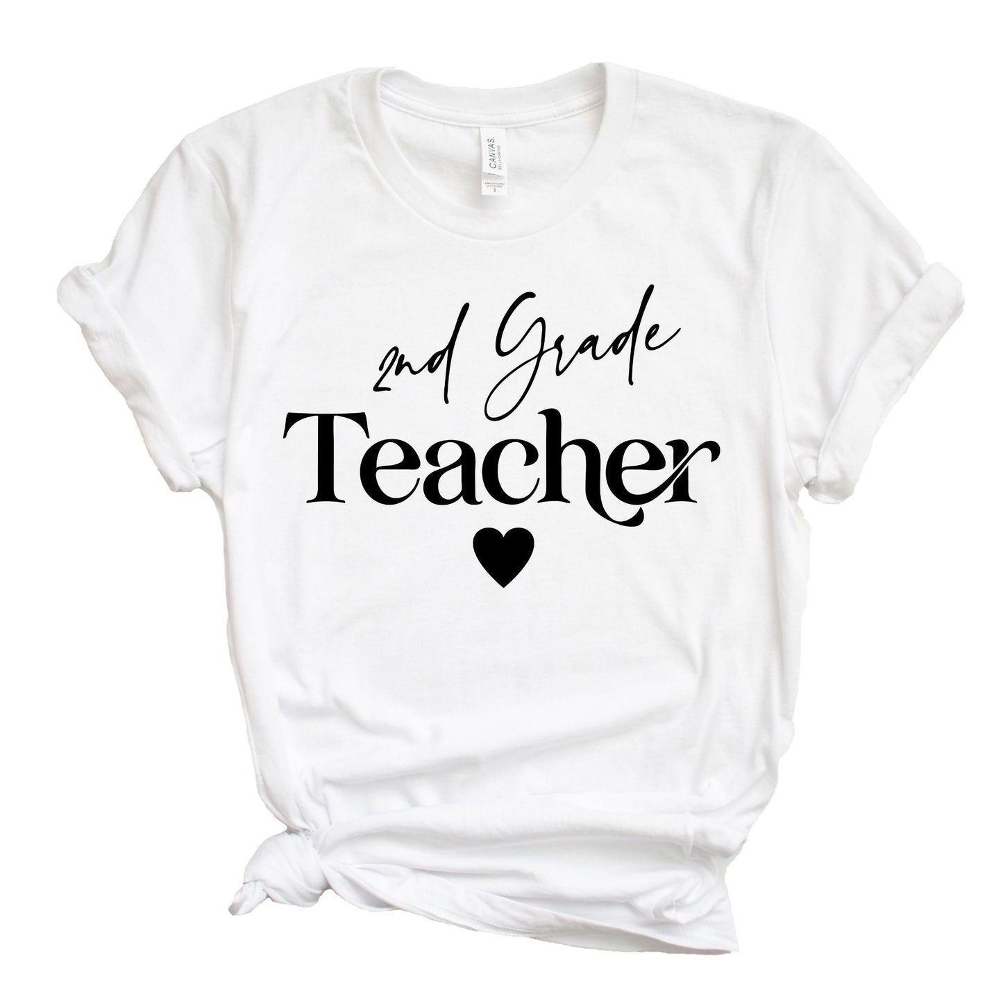 2nd Grade Teacher Shirt, Second Grade Teacher Shirt, Teacher Gift, Teacher Shirt, School Shirt, Womens Shirt, 2nd Grade Shirt