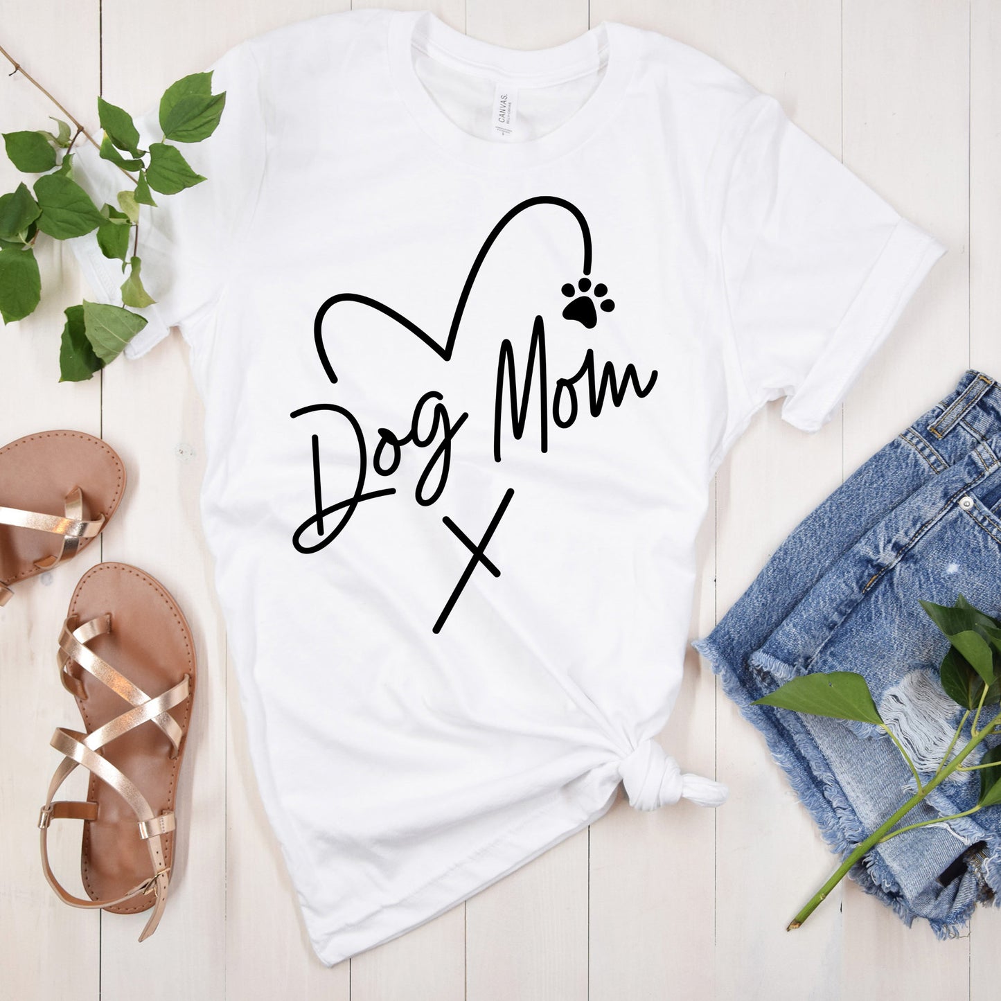 Dog Mom Shirt, Mom Shirt, Dog Shirt, Love Dog Shirt, Heart Dog Shirt,