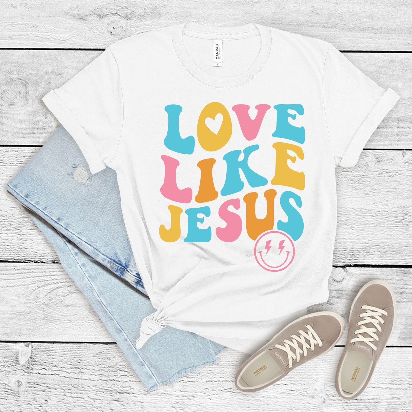 Love Like Jesus Shirt, Christian Shirt, Jesus Shirt, Spiritual Shirt, Easter Shirt, Womens Gift, Love Shirt