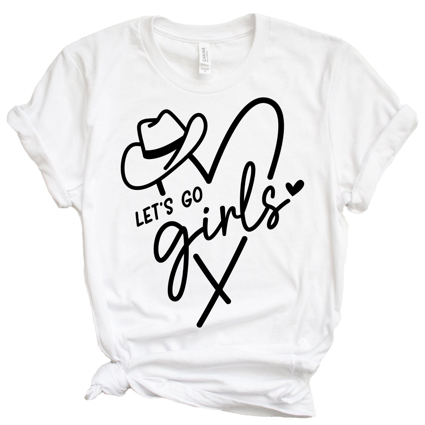 Lets Go Girls Shirt, Bachelorette Shirt, Womens Shirt, Western Shirt, Country Shirt, Cowgirl Shirt