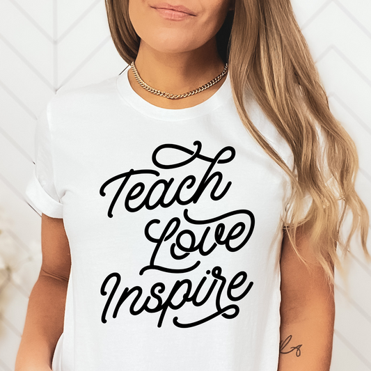 Teacher Shirt, Students and Teachers, Back to School shirt, School shirt, Inspire