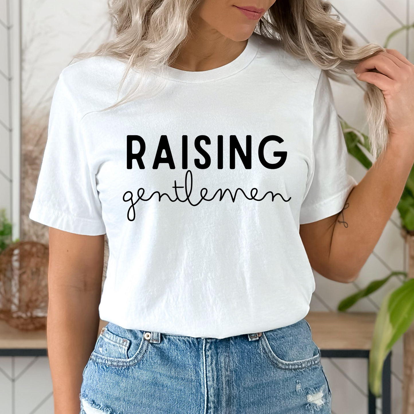 Raising Gentlemen Shirt, Raising Boys Shirt, Mom Shirt, Mama Shirt, Boy Shirt, Mothers Day Gift