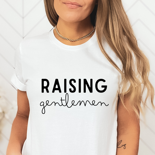 Raising Gentlemen Shirt, Raising Boys Shirt, Mom Shirt, Mama Shirt, Boy Shirt, Mothers Day Gift