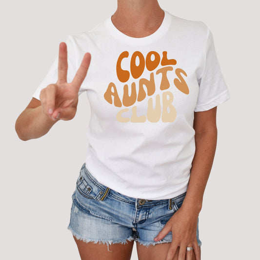 Cool Aunts Club shirt, Aunt Gift, Aunt Birthday Gift, Sister Gifts, Auntie shirt, Aunt shirt, Cool Aunt shirt