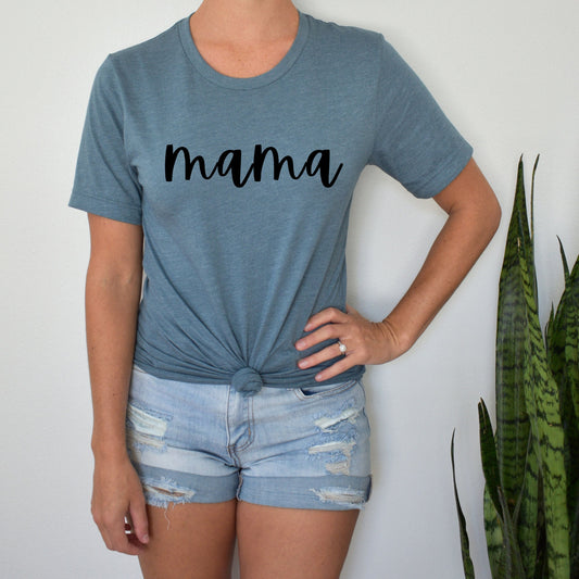 MAMA shirt, Mother's Day Gift, Mommy Shirt, New Mom Gift, Gift for Mother, Mama Shirt, Womens Clothing, Mom Tee