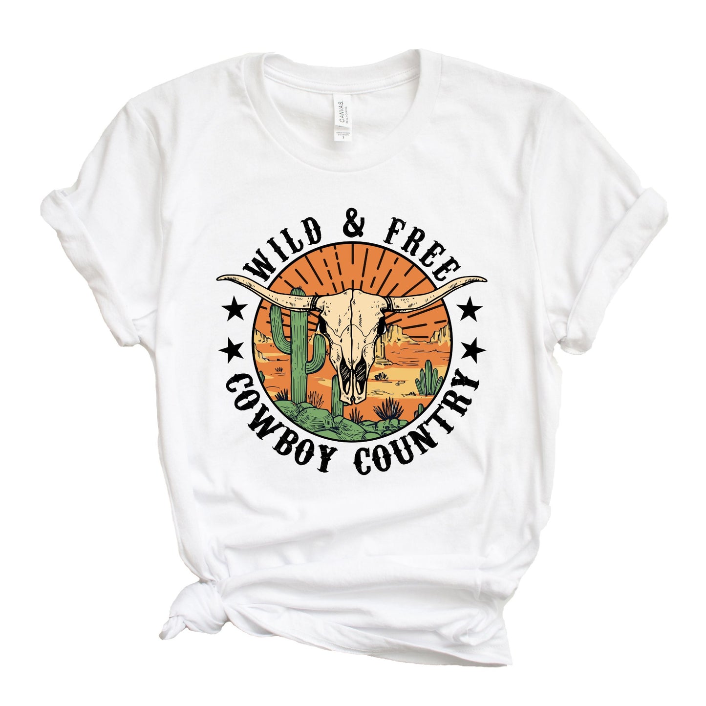 Wild and Free Shirt, Cowboy Country Shirt, Western Shirt, Country Shirt, Womens Shirt,