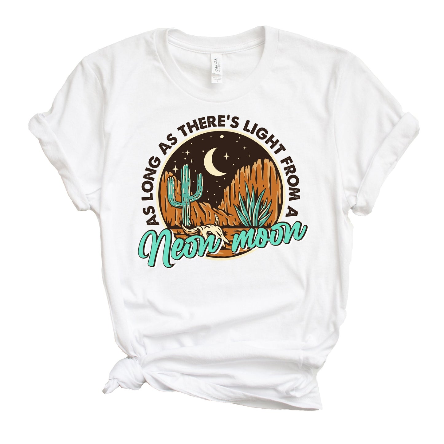 Neon Moon Shirt, Western Shirt, Country Shirt, Womens Shirt, Road Trip, Laid Back Shirt
