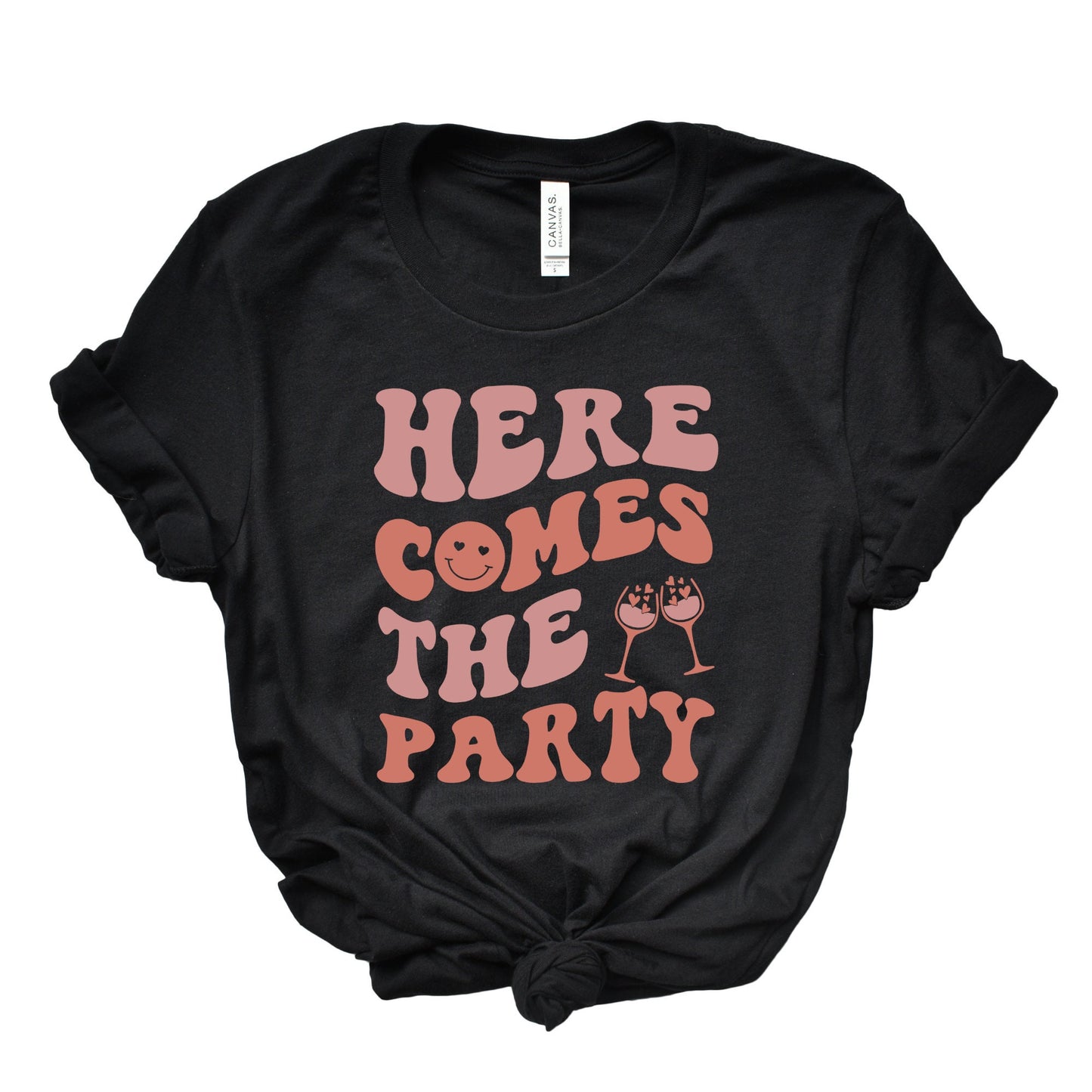 Bachelorette Party Shirt, Here Comes The Party Shirt, We Like To Party Shirt, Bridal Party, Bachelorette Gifts, Bride Shirt