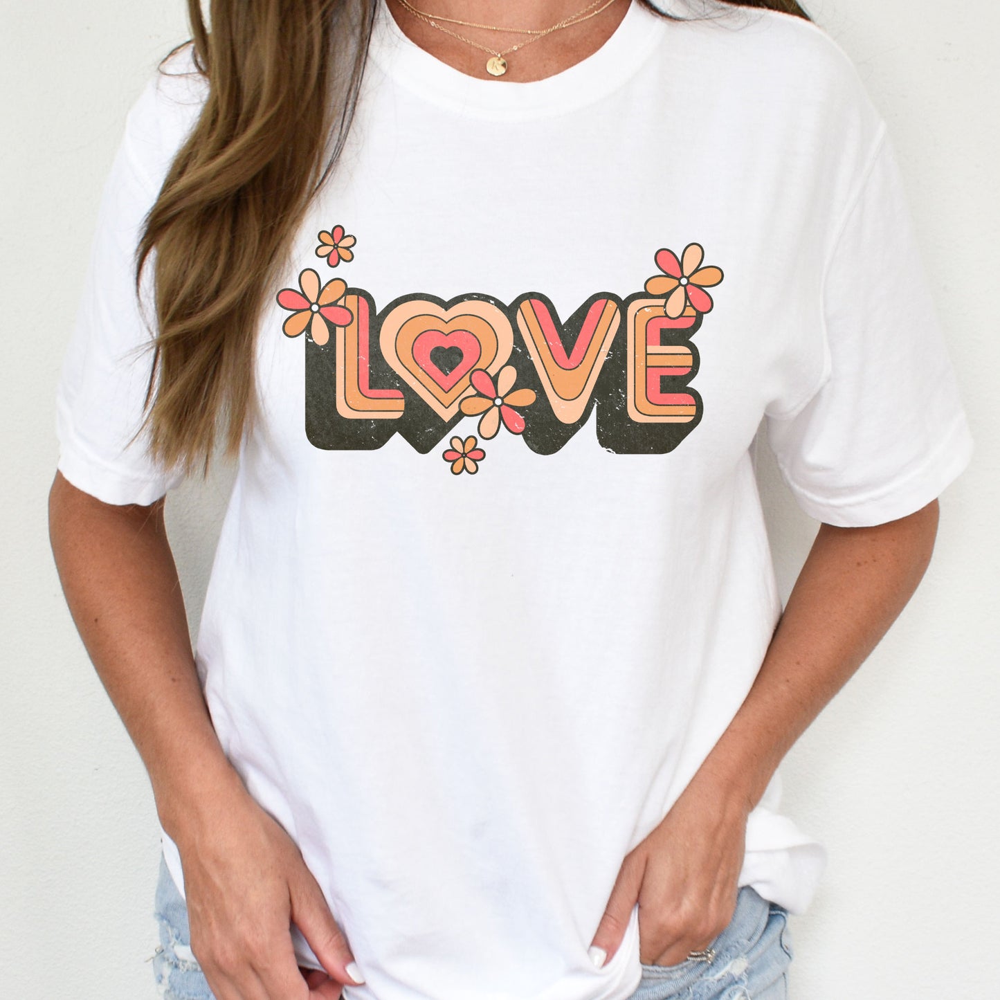 Retro Love Shirt, Love Shirt, Valentines Day Shirt, Love Heart, Retro Valentines Day
