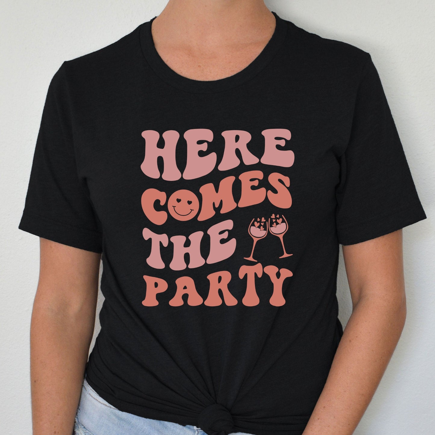 Bachelorette Party Shirt, Here Comes The Party Shirt, We Like To Party Shirt, Bridal Party, Bachelorette Gifts, Bride Shirt