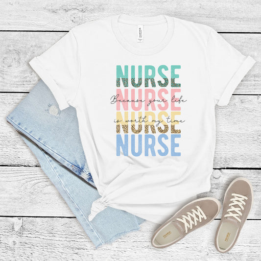 Nurse Shirt, Nursing Student Shirt, Nursing Graduate T-shirt, Nursing School Shirt, Registered Nurse Shirt