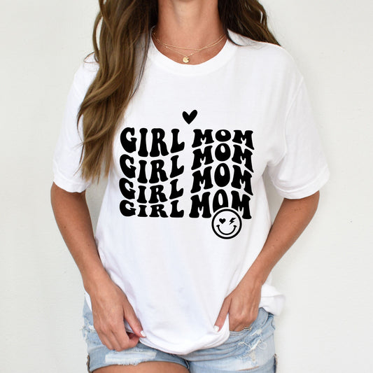 Girl MOM shirt, Mother's Day Gift, Mommy Shirt, New Mom Gift, Gift for Mother, Mama Shirt, Womens Clothing, Mom Tee