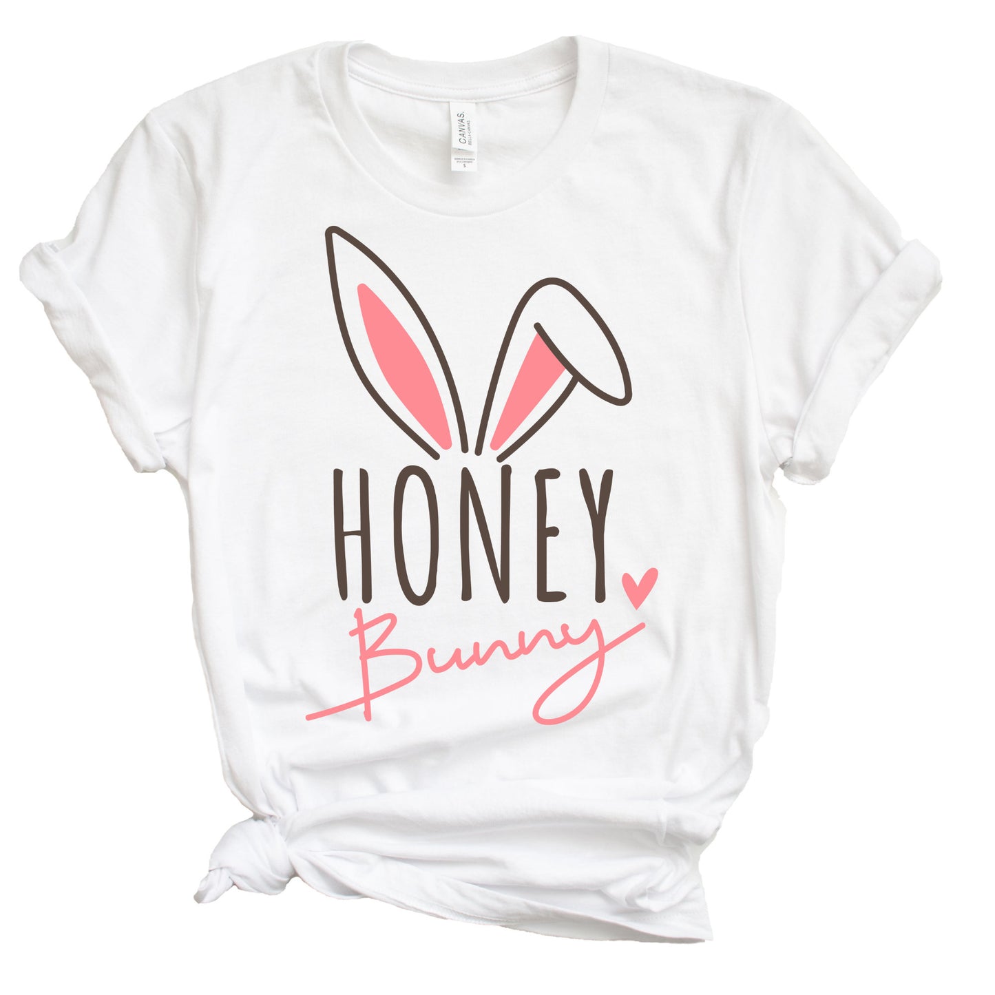 Hunny Bunny Easter Shirt, Happy Easter Tee, Easter shirt, Easter Bunny Graphic Tee, T-shirt, Easter shirts for Women, Gift for Her