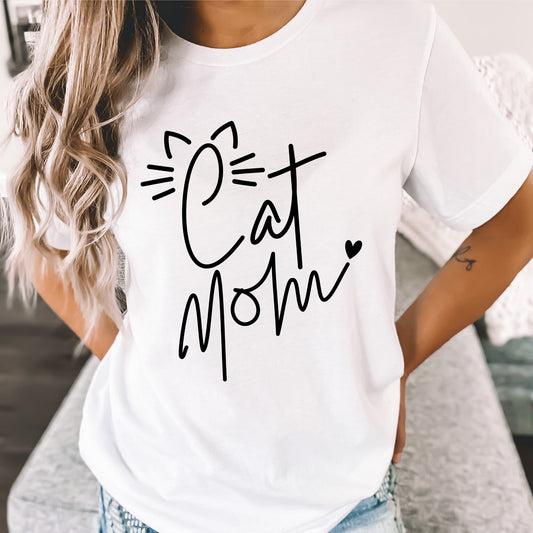 Cat Mom Shirt, Cat Shirt, Mom Shirt, Love Cats Shirt, Mama Shirt, Womens Shirt, Animal Shirt