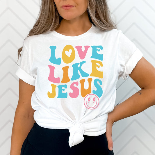 Love Like Jesus Shirt, Christian Shirt, Jesus Shirt, Spiritual Shirt, Easter Shirt, Womens Gift, Love Shirt