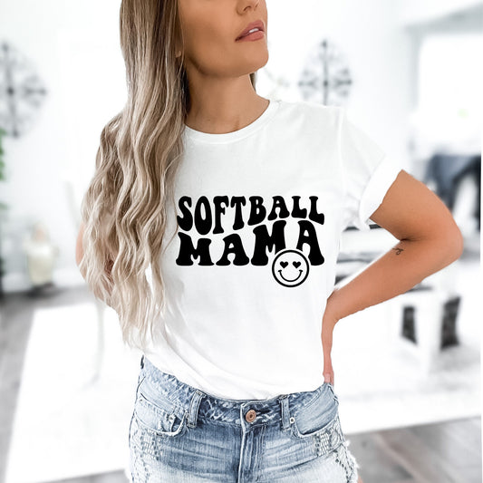 Softball Mama Shirt, Mom Shirt, Mom Gift, Softball Shirt, Love Softball Shirt, Womens Shirt, Sports Shirt