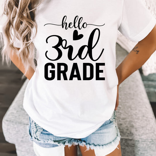 3rd Grade Teacher Shirt, Teacher Shirt, Teacher Gift, School Shirt, Womens Shirt, Love to Teach Shirt, 3rd Grade Shirt, Third Grade Shirt