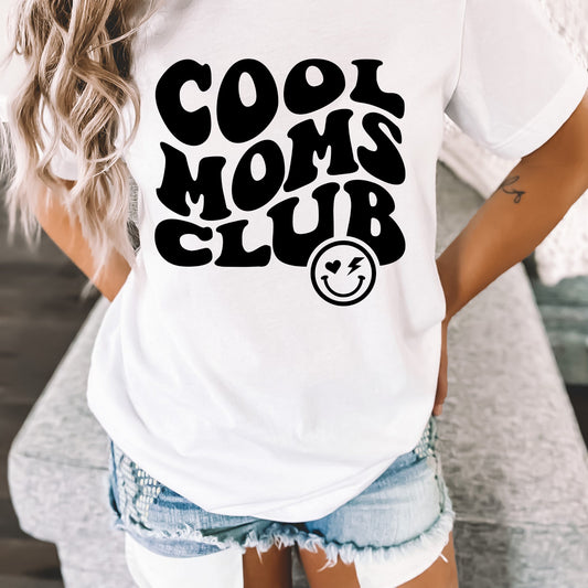 Cool Moms Club Shirt, Mother's Day Gift, Mommy Shirt, New Mom Gift, Gift for Mother, Mama Shirt, Womens Clothing, Mom Tee