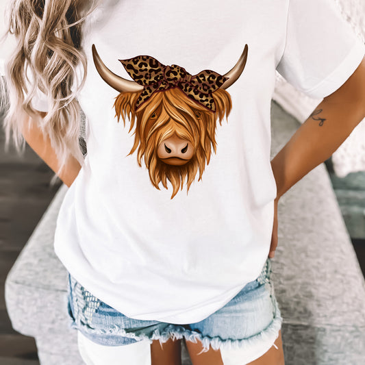 Highland Cow Shirt, Cow Shirt, Animal Shirt, Funny, Farming Shirt, Farmer Shirt, Cow Girl, Dairy Farm, Cow Shirts for Women