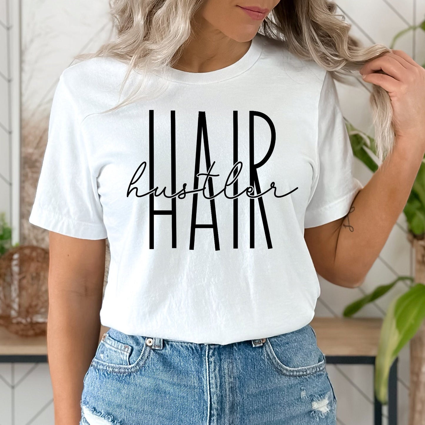 Hair Hustler Shirt, Hair Stylist Shirt, Hair Shirt, Hair Gift, Womens Shirt, Tee Shirt, Stylist Shirt