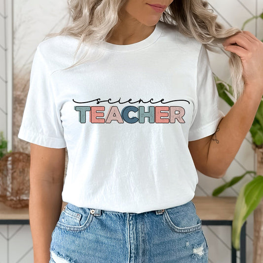 Science Teacher Shirt, Teacher Shirt, Teacher Gift, School Shirt, Womens Shirt, Love to Teach Shirt, Science Shirt