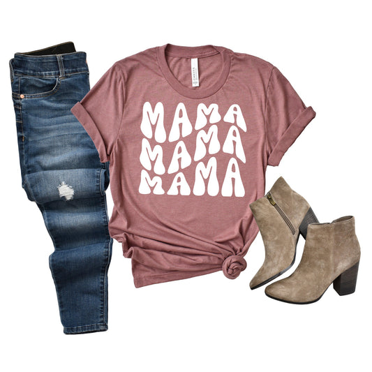 MAMA Shirt, Mother's Day Gift, Mommy Shirt, New Mom Gift, Gift for Mother, Mama Shirt, Womens Clothing, Mom Tee