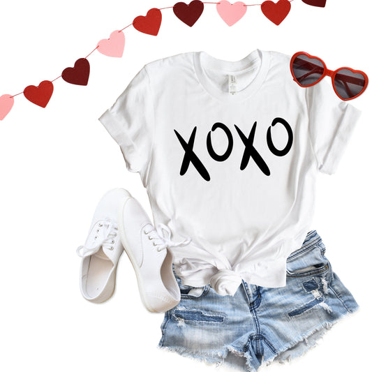 XOXO Valentines Shirt, Valentines Day shirt, Womens Valentines Day Shirt, Womens Valentines