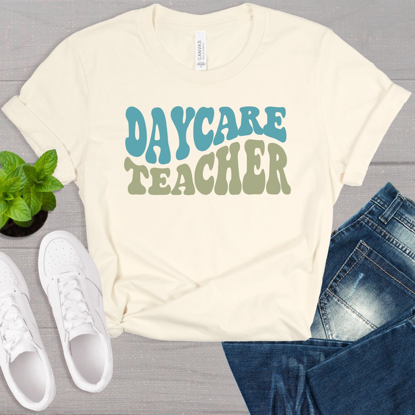 Daycare Teacher Shirt, Love to Teach, Teacher gift, Back to school shirt, Inspire, Learn